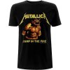 Metallica Tričko Jump In The Fire Vintage Unisex Black L