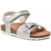 Geox sandále pre deti z ekologickej kože bielej farby, veľkosť 25
