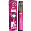 SYX BAR Mixed Berries 0 mg 1000 poťahov