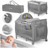 Ricokids Cestovná postieľka RK-242 sivá