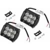 Panel OFF ROAD 10-30V, 3 W x 6LED, 18W, IP67, 6500K, Povod.