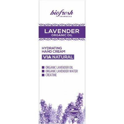 Hydratačný krém na ruky s organickým levanduľovým olejom Lavender 50ml