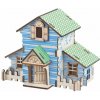Woodcraft Drevené 3D puzzle Lesná chata