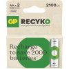GP ReCyko 2100, nabíjateľná batéria (AA), 2ks, papierová krabička B25212