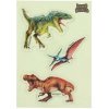Gelové samolepky Glibbies Dino World Tyrannosaurus rex 2ks