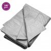 vidaXL Plachta 180 g/m² 4x5 m sivá HDPE 151487