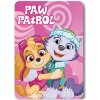MLC · Dievčenská fleecová deka Paw Patrol - motív Skye a Everest - 100 x 140 cm