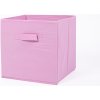Detský úložný box na hračky - Púdrovo ružová