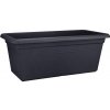 Elho Green Basics Balkónový hrantík Garden XXL, plast, čierna, 100 x 45 cm