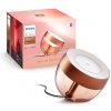 Philips Hue 8719514411586 LED stolné svietidlo Iris (gen4) 1x8,2W | 570lm | 2000-6500K - stmievateľné, Bluetooth, White and color ambiance, medená