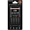 Rýchlonabíjačka Panasonic BQ-CC55E + 4xAA Eneloop Pro Ni-MH aku. 2500mAh