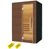 Interiérová fínska sauna 130x100cm (thermoborovica radiata/smrek)