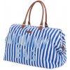 Childhome Prebaľovacia taška Mommy Bag Canvas Electric Blue / Rozmery: 55 x 30 x 40 cm / Nosnosť: 5 kg (CWMBBSTBL)
