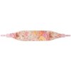 Polarbox Popruh FLOWER PINK 95 cm, bavlna