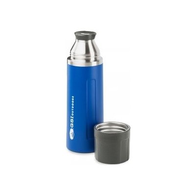 GSI Outdoors Glacier Stainless Vacuum Bottle 1 l blue Modrá termo láhev