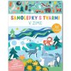 Samolepky s tvarmi - V zime