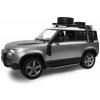 Siva GmbH Rc auto Land Rover Defender 90 4WD 2,4 GHz RTR strieborná metalíza 1:12