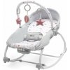 Baby Mix Multifunkčné hojdacie ležadlo pre bábätko hviezdičky ružové 53427