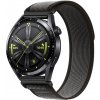 BStrap Velcro Nylon remienok na Xiaomi Amazfit GTR Mini, black gray