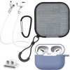 AppleKing praktická súprava 5v1 pre AirPods Pro - modro-sivá - možnosť vrátiť tovar ZADARMO do 30tich dní