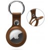 Epico Leather Case for AirTag - hnedá