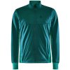 Craft ADV Essence Warm Jacket mikina pánská Barva: Zelená, Velikost: XS