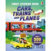 First Sticker Book Cars, Trains and Planes - Sam Taplin, Simon Tudhope, Sam Smith, Wesley Robins (ilustrátor), Annalisa Sanmartino (ilustrátor), Sebastien Telleschi (ilustrátor)