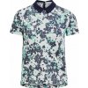 Dámske golfové polo tričko Under Armour, ZINGER RISE SS POLO tmavo modrá,Biela,Tyrkysová, S