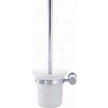 Duravit D-Code WC kefa nástenná, matné sklo/chróm 0099271000