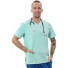 Perlička® Zdravotnícka košeľa ROLO Pistácia Veľkosť: 62, Farba: Pistácia