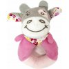 Hrkálka plyš krúžok krava 13cm