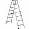 Schodíky hliníkové obojstranné 7st. PLA2.2.1460 Procraft
