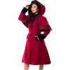 kabát dámsky VIXXSIN - ELENA - RED - POI625