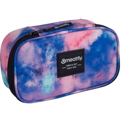 Meatfly XL Pencil Case Peach Aquarel