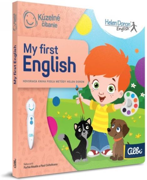 Albi Kúzelné čítanie interaktívne kniha My first English