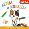 Lepím a kreslím - Oranžový sešit / Oranžový zošit - INFOA