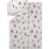 Livarno® Posteľná bielizeň z jemného flanelu, 200 x 220 cm, (domčeky) (100396603)