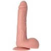 Realistické dildo so semenníkmi 25 cm telová