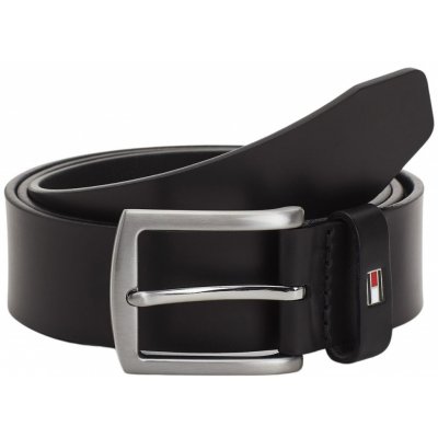 Tommy Hilfiger pánsky opasok New Denton Belt Leather Black