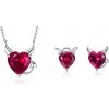 Linda's Jewelry Zvýhodnená sada šperkov Diabol a Anjel Ag 925/1000 IS058 +Darčeková krabička zdarma +Silikónová ochranná zarážka zdarma