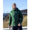 ARDON 3DBREATHE / Funkčná mikina na zips s kapucňou - melange zelená 4XL
