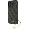 Guess puzdro plastové Apple iPhone 16 Pro Max GUHCP16XGF4GCW hnedé