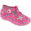 BEFADO 110P413 dievčenské papuče pink cactus 23 110P413_23