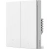 AQARA 2-tlačidlový spínač H1 WS-EUK02 Homekit EU (bez neutrálneho vodiča)