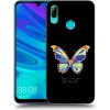 Picasee silikónový prehľadný obal pre Huawei P Smart 2019 - Diamanty Black