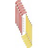 Unihoc Original 80cm 12 + 6 loptičiek žltá/červená veľ. 80cm