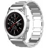 PROTEMIO 112707 CLASSIC Kovový remienok pre Garmin Fenix 7 / Forerunner 965 strieborný