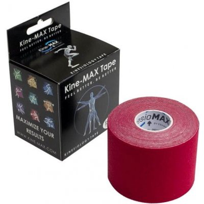 KinesioMAX Kinesio Tape červená 5cm x 5m