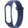 Silikónový remienok pre Xiaomi Mi Band 3/4 polnočný modrý