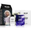 Bleach London Toner Kit semipermanentná farba na vlasy 40 ml + vyvíjač farby 80 ml + vyživujúca maska pre suché a poškodené vlasy 15 ml + toner pre neutralizáciu žltých tónov + rukavice